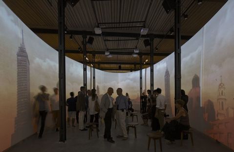 Floornaturelive alla Biennale di Venezia, padiglione messicano.