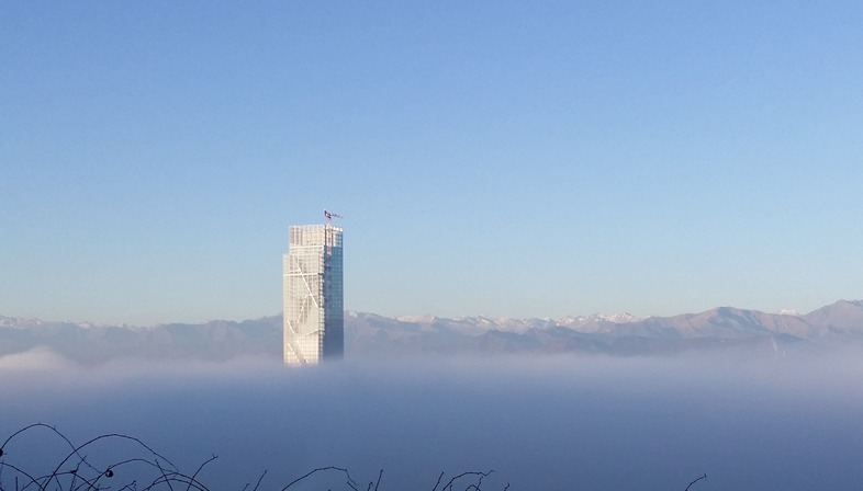 La torre caleidoscopica di Torino di Fuksas
