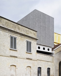 Master plan della Fondazione Prada di Milano di OMA Rem Koolhaas
