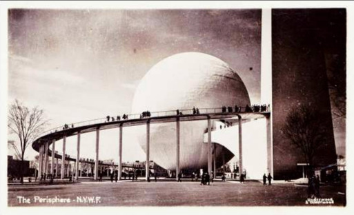 Perisphere Sphere at the International World Exhibition of 1939